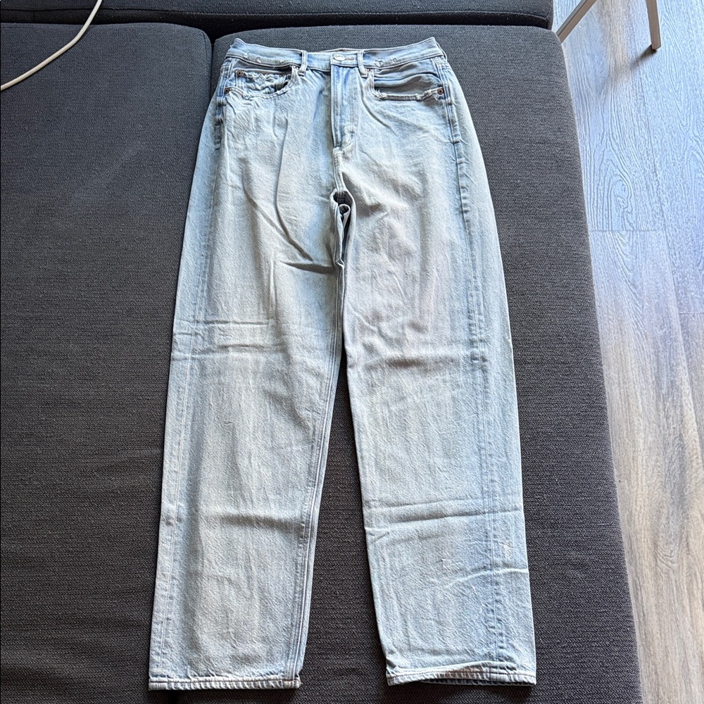 American Eagle Outfitters Light Women’s Baggy Straight Jeans